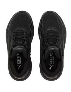 Puma Αθλητικά Παιδικά Παπούτσια Μπάσκετ X-Ray Speed Mid Wtr Μαύρα 387385-01 2