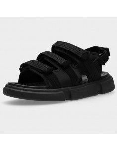 4F Γυναικεία Σανδάλια Sporty σε Μαύρο Χρώμα 4FSS23FSANF015-20S 2