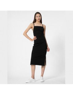 4F Καλοκαιρινό Mini Φόρεμα Μαύρο 4FSS23TDREF052-20S