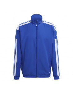 Adidas Squadra 21 Presentation Ανδρική Φούτερ Ζακέτα με Τσέπες Μπλε GP6445