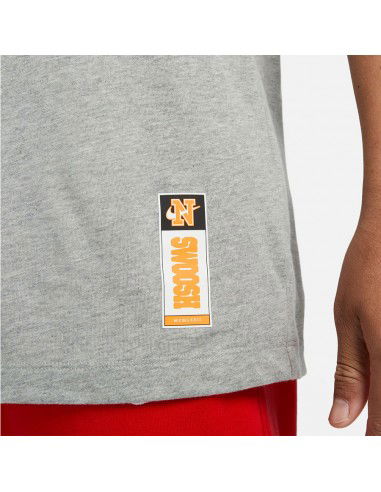 Nike Ανδρικό Αθλητικό T-shirt Κοντομάνικο Γκρι FD1320-063 Nike Ανδρικό Αθλητικό T-shirt Κοντομάνικο Γκρι FD1320-063