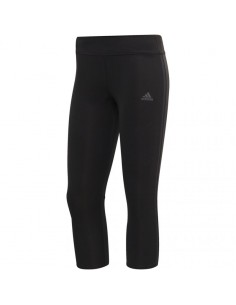 Adidas Response 3/4 Running Γυναικείο Capri Κολάν Μαύρο CF6222