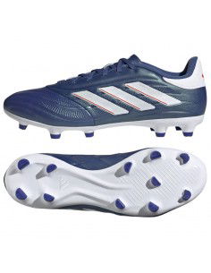 Adidas Pure Ii.3 FG IE4896 Χαμηλά Ποδοσφαιρικά Παπούτσια με Τάπες Lucid Blue / Cloud White / Solar Red 2