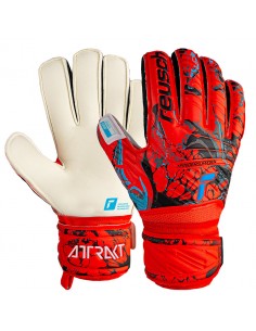 Reusch Attrakt Grip Finger Support 5370810-3334 Γάντια Τερματοφύλακα Ενηλίκων Κόκκινα