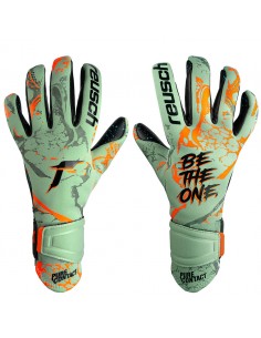 Reusch Pure Contact 5370900-5444 Γάντια Τερματοφύλακα Ενηλίκων Πράσινα Fusion 2