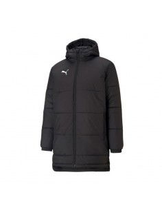 Puma Bench Ανδρικό Χειμωνιάτικο Μπουφάν Παρκά Μαύρο 657268-03
