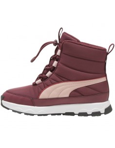 Puma Evolve Boot Παιδικές Μπότες Χιονιού Μπορντό