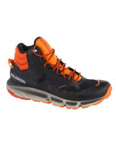 Salomon Predict Hike Mid GTX L41736800 Ανδρικά Ορειβατικά Μποτάκια Αδιάβροχα με Μεμβράνη Gore-Tex Black / Burnt Ocher