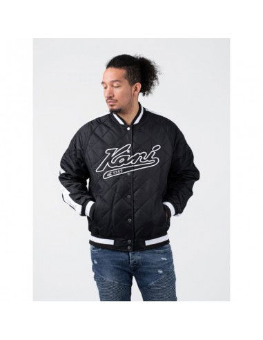 Karl Kani Ανδρικό Χειμωνιάτικο Μπουφάν Bomber Μαύρο 6085205 Karl Kani Ανδρικό Χειμωνιάτικο Μπουφάν Bomber Μαύρο 6085205