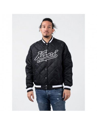 Karl Kani Ανδρικό Χειμωνιάτικο Μπουφάν Bomber Μαύρο 6085205 Karl Kani Ανδρικό Χειμωνιάτικο Μπουφάν Bomber Μαύρο 6085205