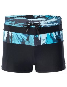 Aquawave Ανδρικό Μαγιό Σορτς Μαύρο με Σχέδια 92800455022 2