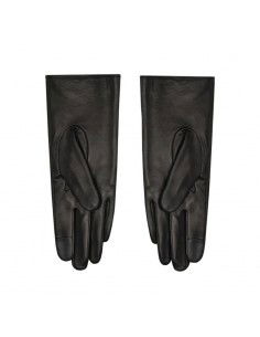 Calvin Klein Μαύρα Γυναικεία Δερμάτινα Γάντια K60K610153-BDS 2