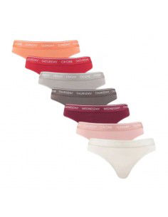 Calvin Klein Γυναικεία String MultiPack 000QF5937E