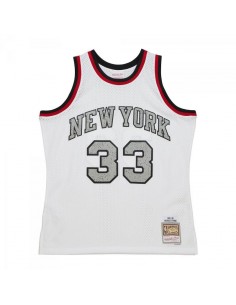 Mitchell & Ness Ανδρικό T-shirt Κοντομάνικο Λευκό TFSM5934-NYK91PEWWHIT
