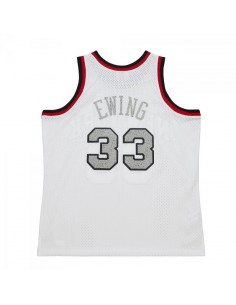 Mitchell & Ness Ανδρικό T-shirt Κοντομάνικο Λευκό TFSM5934-NYK91PEWWHIT 2
