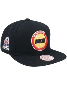 Mitchell Ness NBA Houston Rockets Top Spot Snapback Hwc Rockets Cap HHSS2976HROYYPPPBLCK 2