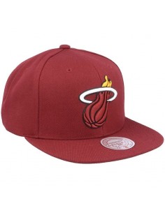 Mitchell Ness NBA Miami Heat Top Spot Snapback Hwc Heat HHSS3256MHEYYPPPMARO 2