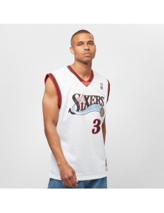 Mitchell & Ness Allen Iverson Swingman Jersey 2000-01 Philadelphia SMJYGS18200-P76WHIT00AIV Ανδρική Φανέλα Μπάσκετ 2