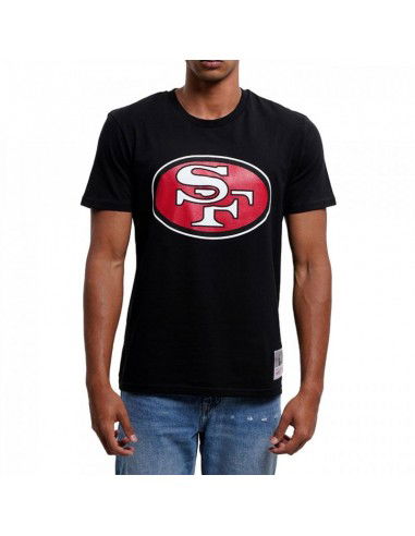 Mitchell & Ness Ανδρικό T-shirt Κοντομάνικο Μαύρο BMTRINTL1053-SF4BLCK Mitchell & Ness Ανδρικό T-shirt Κοντομάνικο Μαύρο BMTRINTL1053-SF4BLCK