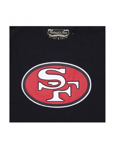Mitchell & Ness Ανδρικό T-shirt Κοντομάνικο Μαύρο BMTRINTL1053-SF4BLCK Mitchell & Ness Ανδρικό T-shirt Κοντομάνικο Μαύρο BMTRINTL1053-SF4BLCK