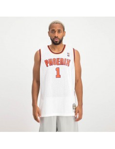 Mitchell & Ness SMJY4443-PSU02AHAWHIT Ανδρική Φανέλα Εμφάνισης Μπάσκετ 2