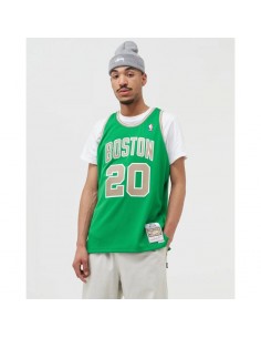 Mitchell & Ness Celtics Swingman SMJYGS20008-BCEKYGN07RAL Ανδρική Φανέλα Εμφάνισης Μπάσκετ 2