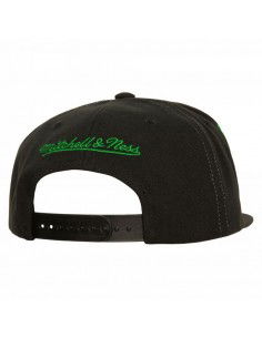 Mitchell Ness Varsity Bust Snapback Boston Celtics Cap HHSS6461BCEYYPPPBLCK 2