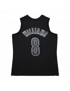 Mitchell & Ness Ανδρική Αθλητική Μπλούζα Αμάνικη Μαύρη SMJY6513-BNE12DWMBLCK 2