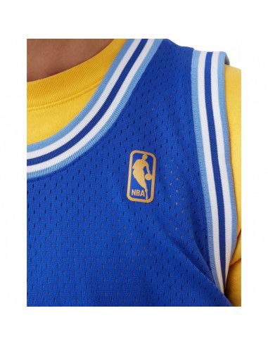 Mitchell Ness NBA Swingman Los Angeles Lakers Shaquille O'Neal M Tshirt SMJYAC18013LALROYA96SON Mitchell Ness NBA Swingman Los Angeles Lakers Shaquille O'Neal M Tshirt SMJYAC18013LALROYA96SON