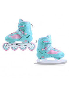 SMJ sport 2in1 Jr Lili adjustable roller skates