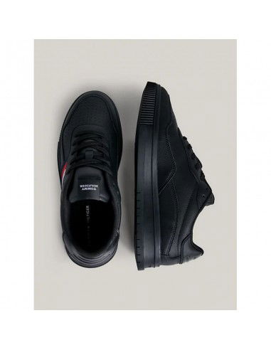 Tommy Hilfiger Ανδρικά Sneakers Μαύρα FM0FM04824-0GQ Tommy Hilfiger Ανδρικά Sneakers Μαύρα FM0FM04824-0GQ