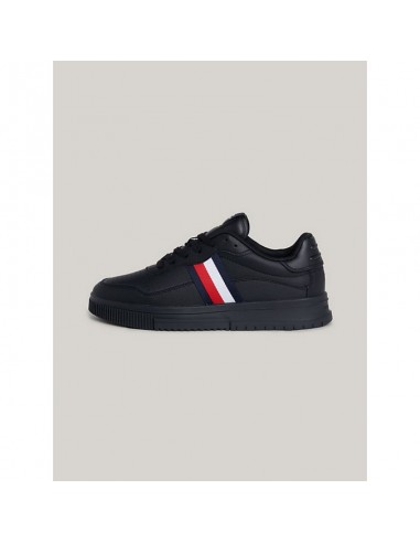 Tommy Hilfiger Ανδρικά Sneakers Μαύρα FM0FM04824-0GQ Tommy Hilfiger Ανδρικά Sneakers Μαύρα FM0FM04824-0GQ