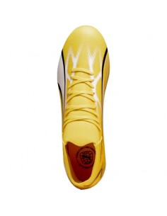 Puma Ultra Match FG/AG 107347-04 Χαμηλά Ποδοσφαιρικά Παπούτσια με Τάπες Κίτρινα 2