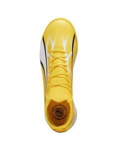 Puma Ultra Match TT 107521-04 Χαμηλά Ποδοσφαιρικά Παπούτσια με Σχάρα Κίτρινα 2