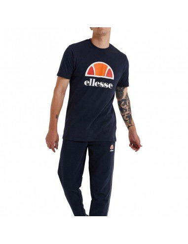 Ellesse Dyne SXG12736 Ανδρικό T-shirt Navy Μπλε με Λογότυπο Ellesse Dyne SXG12736 Ανδρικό T-shirt Navy Μπλε με Λογότυπο