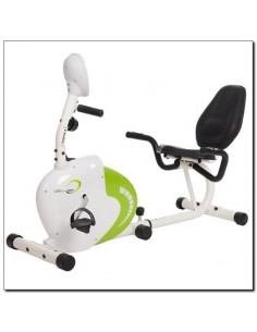 Horizontal magnetic bike HMS R9259 white and green 2