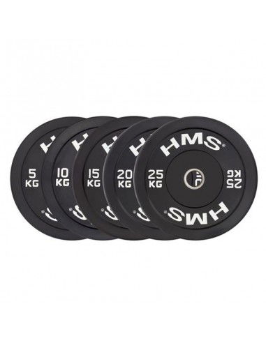 Olympic plate HMS BLACK BUMPER 10 kg BBR10 Olympic plate HMS BLACK BUMPER 10 kg BBR10