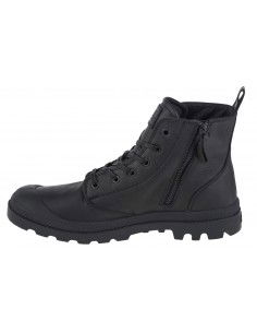 Palladium Pampa Δερμάτινα Μαύρα Ανδρικά Αρβυλάκια με Φερμουάρ 76888-008-M 2