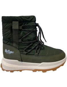 Lee Cooper Παιδικά Μποτάκια Χακί LCJ-23-44-1988LA