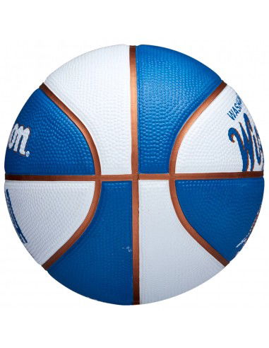 Wilson Team Retro Washington Wizards Mini Μπάλα Μπάσκετ Indoor WTB3200XBWAS Wilson Team Retro Washington Wizards Mini Μπάλα Μπάσκετ Indoor WTB3200XBWAS