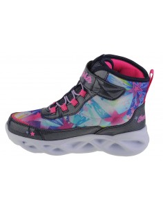 Skechers Sweer Starz Παιδικά Μποτάκια με Σκρατς & Κορδόνια Πολύχρωμα 302690L/NVMT 2