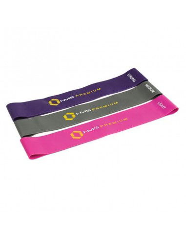 Exercise rubbers set HMS PRO SET GU04 Exercise rubbers set HMS PRO SET GU04