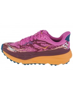 Hoka Stinson 7 1141531-SCBR Γυναικεία Αθλητικά Παπούτσια Trail Running Ροζ 2