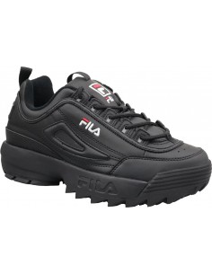 Fila Disruptor Low Γυναικεία Chunky Sneakers Μαύρα 1010302-12V 2