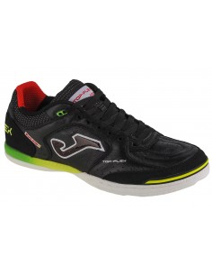 Joma Top Flex IN TOPS2401 Χαμηλά Ποδοσφαιρικά Παπούτσια Σάλας Μαύρα