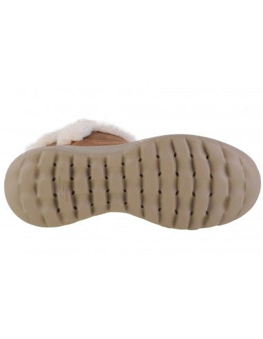Skechers On The Go Joy Suede Γυναικεία Μποτάκια με Γούνα Ταμπά 144013-CSNT Skechers On The Go Joy Suede Γυναικεία Μποτάκια με Γούνα Ταμπά 144013-CSNT