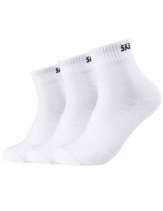 Skechers 3PPK Unisex Mesh Ventilation Quarter Socks SK420171000