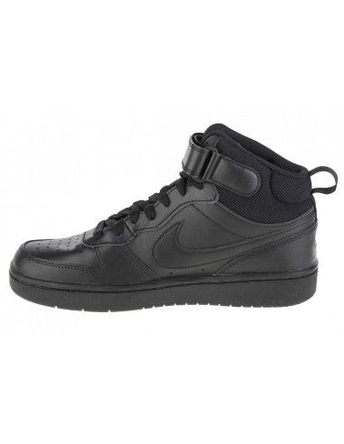 Nike Αθλητικά Παιδικά Παπούτσια Court Borough Mid 2 Gs Μαύρα CD7782-001 Nike Αθλητικά Παιδικά Παπούτσια Court Borough Mid 2 Gs Μαύρα CD7782-001