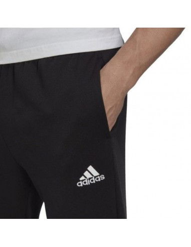 Adidas Feel Cozy Παντελόνι Φόρμας με Λάστιχο Μαύρο HL2236 Adidas Feel Cozy Παντελόνι Φόρμας με Λάστιχο Μαύρο HL2236