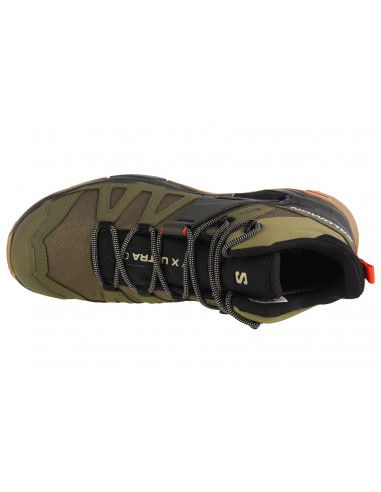 Salomon X Ultra 4 Mid GTX L41739800 Ανδρικά Ορειβατικά Μποτάκια Αδιάβροχα με Μεμβράνη Gore-Tex Deep Lichen Green / Peat / Kelp Salomon X Ultra 4 Mid GTX L41739800 Ανδρικά Ορειβατικά Μποτάκια Αδιάβροχα με Μεμβράνη Gore-Tex Deep Lichen Green / Peat / Kelp